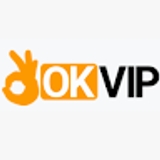 The "OKVIP" user's logo