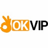 The "Okvip" user's logo
