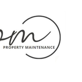 The "Om Property Maintenance" user's logo