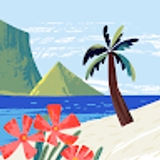 The "Pink Palm" user's logo