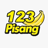 The "Pisang123 – Situs Slot dan Casino Online Terlengkap" user's logo