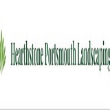The "Hearthstone Portsmouth Landscaping" user's logo