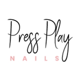 The "Press Play Nails" user's logo