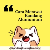 The "Kandang Kucing Lampung | 0813-6828-7230" user's logo