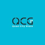 The "Quad City Glass" user's logo