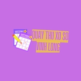 The "Quay Thử Xổ Số Vĩnh Long" user's logo
