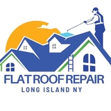 The "Flat Roof Repair long island" user's logo