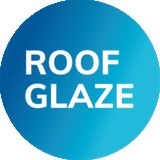 The "Roofglaze" user's logo