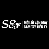 The "S8 – Nền tảng giải trí trực tuyến hàng đầu châu Á" user's logo