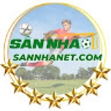 The "Sannha - Tỷ Lệ Kèo Sân Nhà Bóng Đá Trực Tuyến Mới Cập Nhật 2025" user's logo