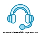 The "saveandsharewithcouponscom" user's logo