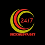 The "Soicau247 – Chốt Kèo & Dự Đoán Xổ Số Uy Tín 24/7" user's logo