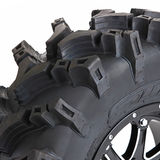 5+4 STI HD5 Beadlock Machined//Gloss Black ATV Wheel 14x9 4//156 14HB5039