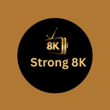 The "strong8k" user's logo