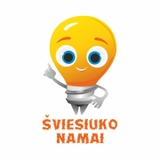 The "Šviesiuko namai" user's logo