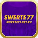 The "SWERTE77" user's logo