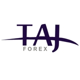 The "Taj Forex" user's logo