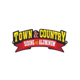 The "Town & Country Siding & Aluminum" user's logo