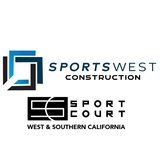 The "SportsWest Construction" user's logo