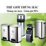 The "THẾ GIỚI THÙNG RÁC" user's logo