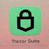 The "Trezorsuite1" user's logo