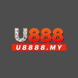 The "U888 – Điểm đến giải trí trực tuyến hàng đầu châu Á!" user's logo