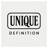 The "Unique Definition" user's logo