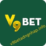 The "v9betdangnhap1" user's logo