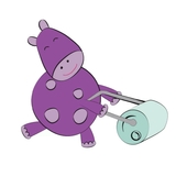 The "Hippo Roller" user's logo