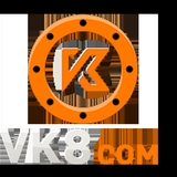 The "vk8bet" user's logo