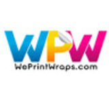 The "weprintwraps" user's logo