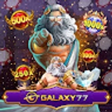 The "GALAXY77" user's logo